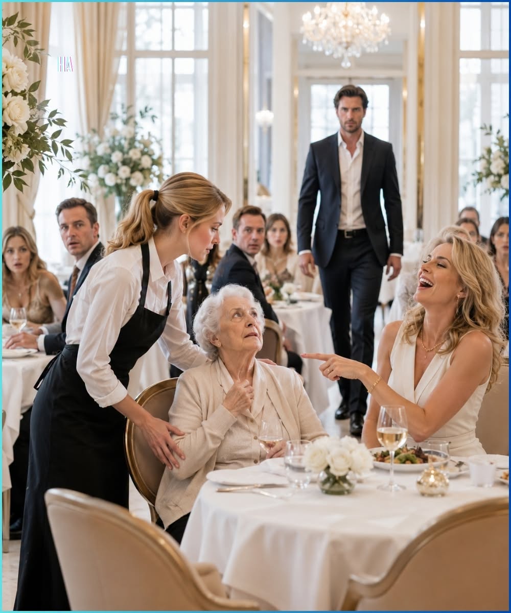 After criticizing an elderly man for smelling like a "charity box," the diamond-rich lady forced the guest to leave, only to be stunned when the old man's son walked in!