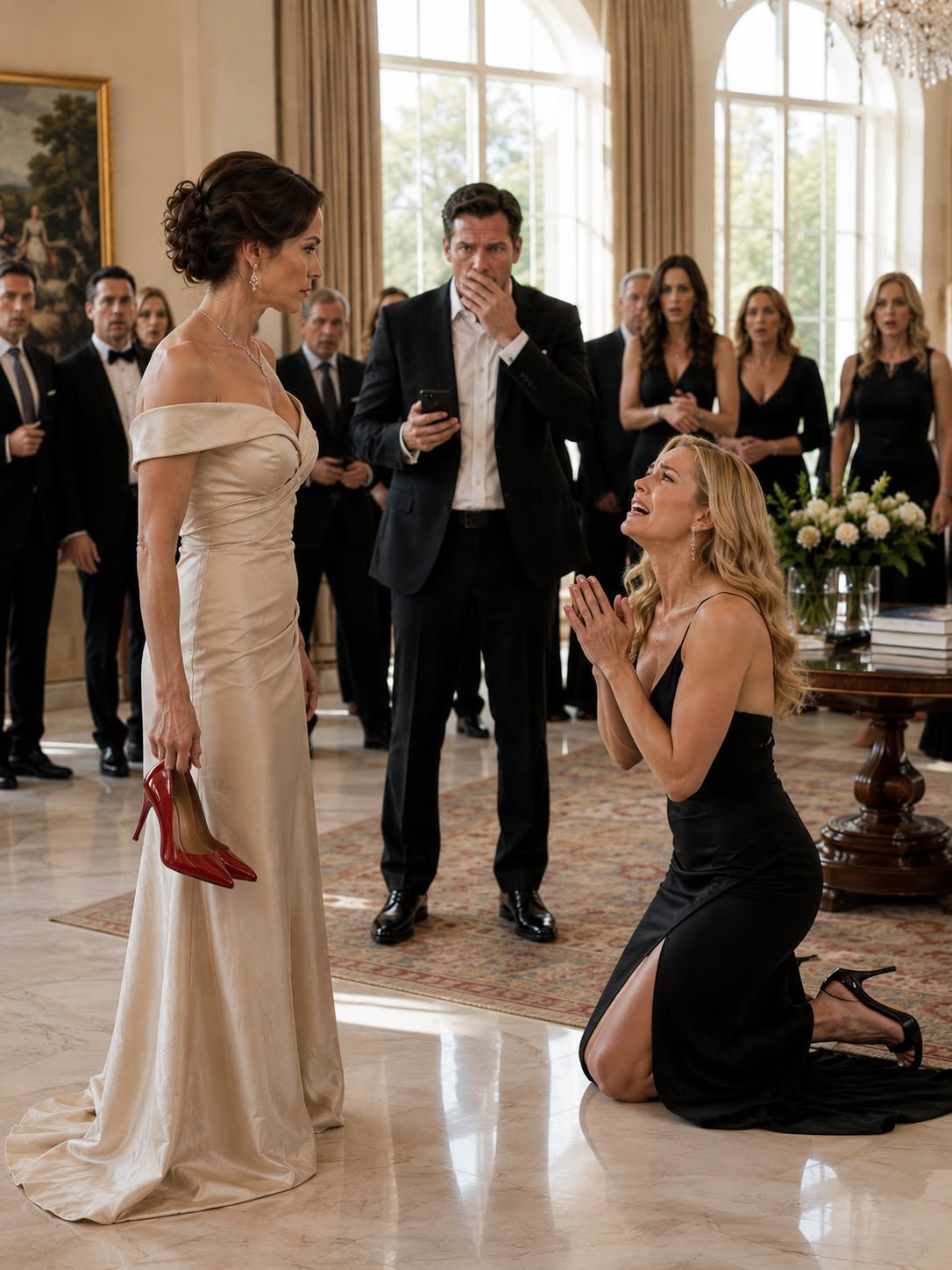 My Husband Bought His Mistress's Wedding Shoes With My Grocery Card—So I Exposed Them in Front of 500 Gala Guests.