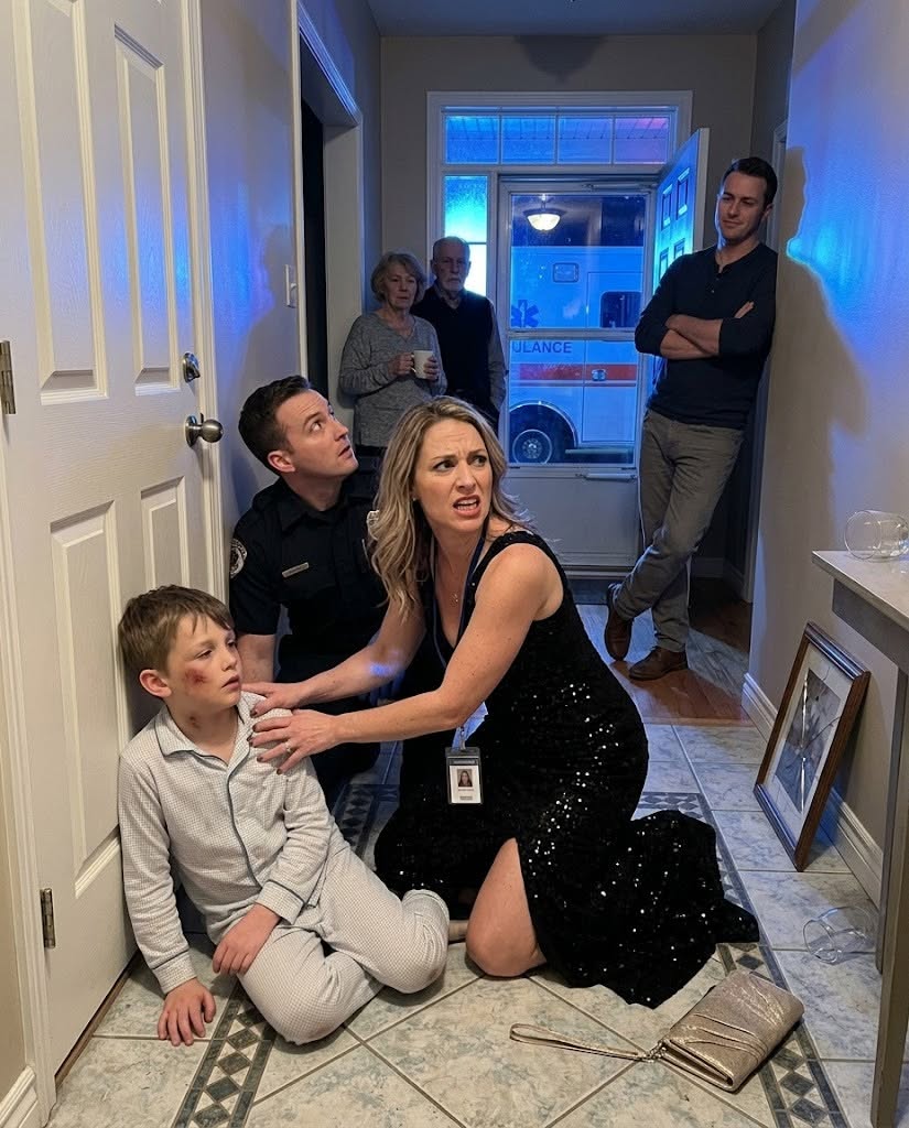 I returned home from my company's year-end party to find my 9-year-old son unconscious on the floor. My brother said it was just "discipline," and my parents wanted me to keep quiet because we're family. But when paramedics came in and saw a small detail, all my family's secrets began to unravel.