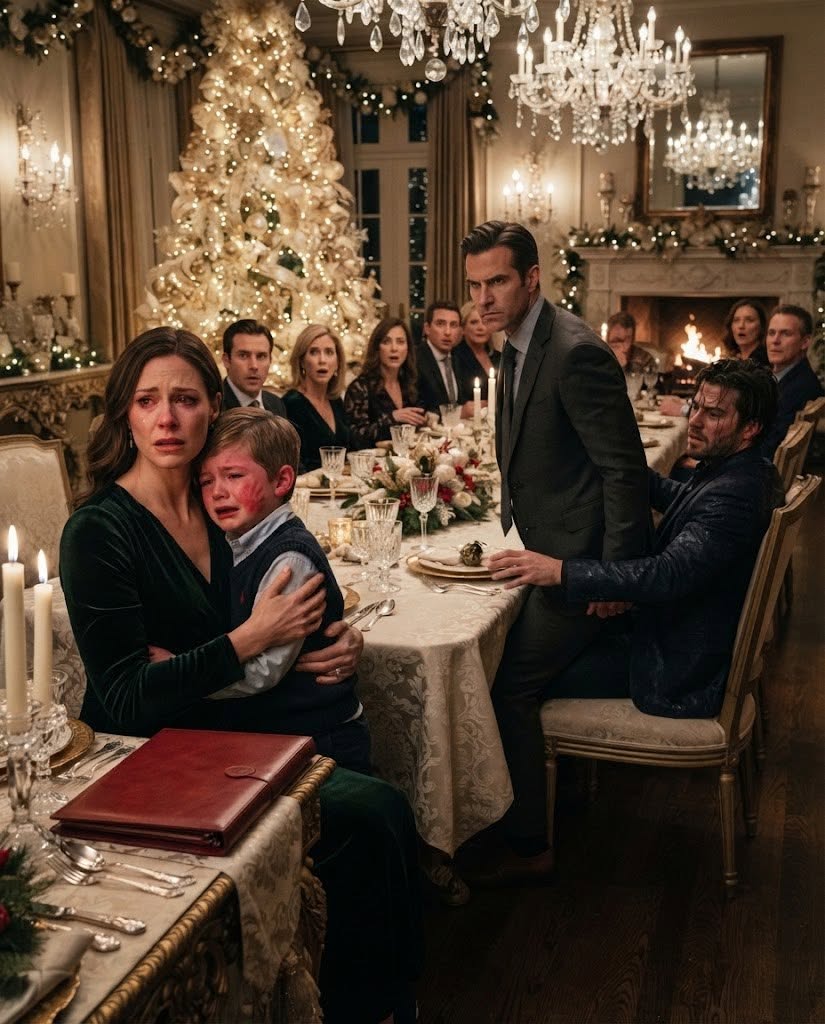 My brother slapped my seven-year-old son across the face at Christmas dinner and called him "unruly."