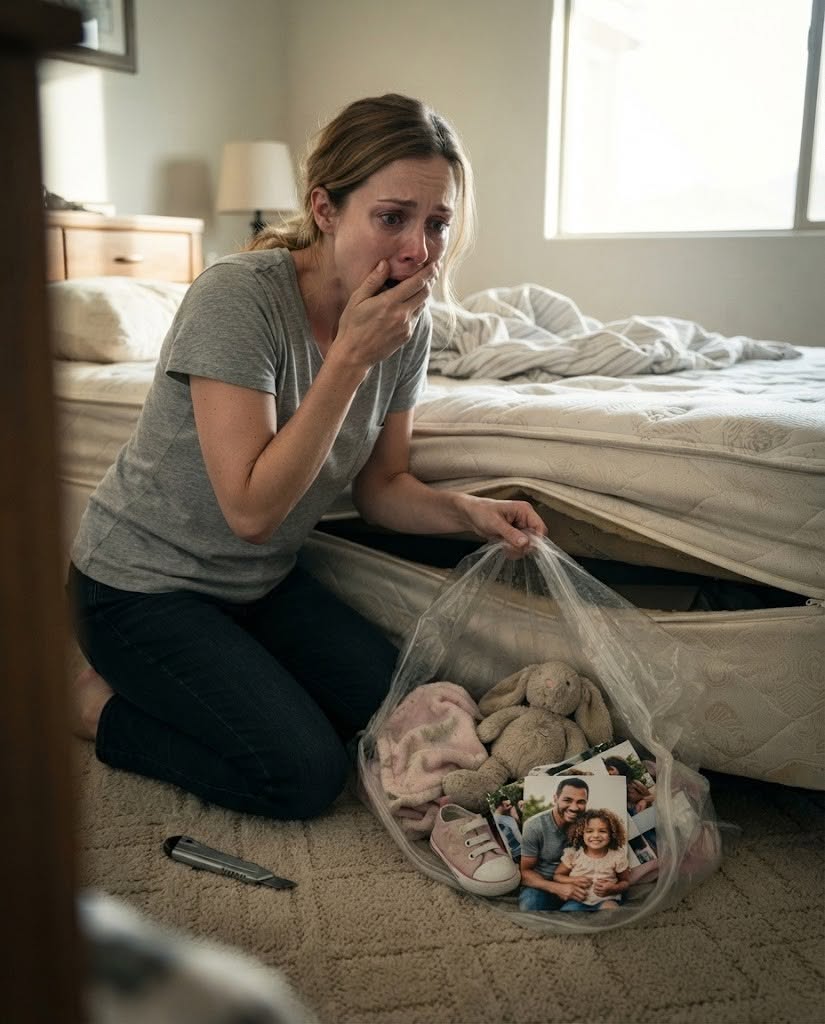 For three months, I slept inches from my husband while something inside our bed rotted.