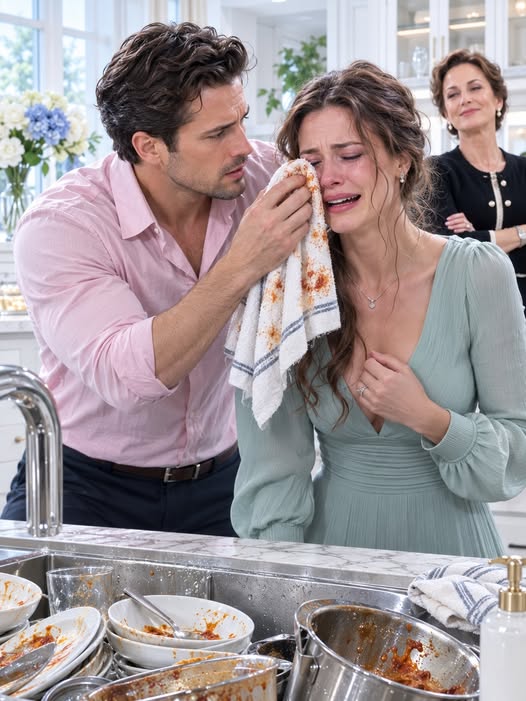 On the first day of our marriage, my husband threw a greasy dishcloth in my face and said, “From now on, you're my family's maid.” I smiled, left my wedding ring on the table, and walked out with my suitcase. That night, when they went looking for the $650,000 from the wedding, they discovered something that left them speechless.