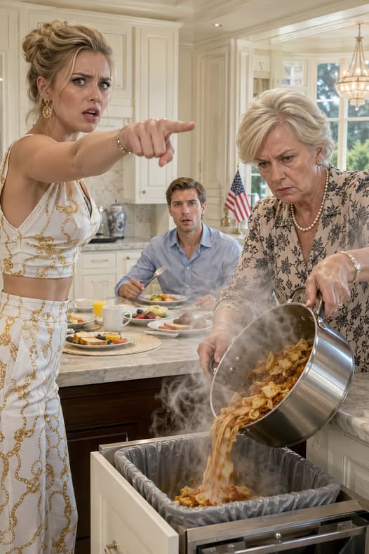 My Mother-in-Law Dumped the Dinner I Spent Two Hours Cooking, and My Husband Told Me to “Stop the Drama”—So I Said, “Tomorrow, I Won’t Cook.” A Month Later...