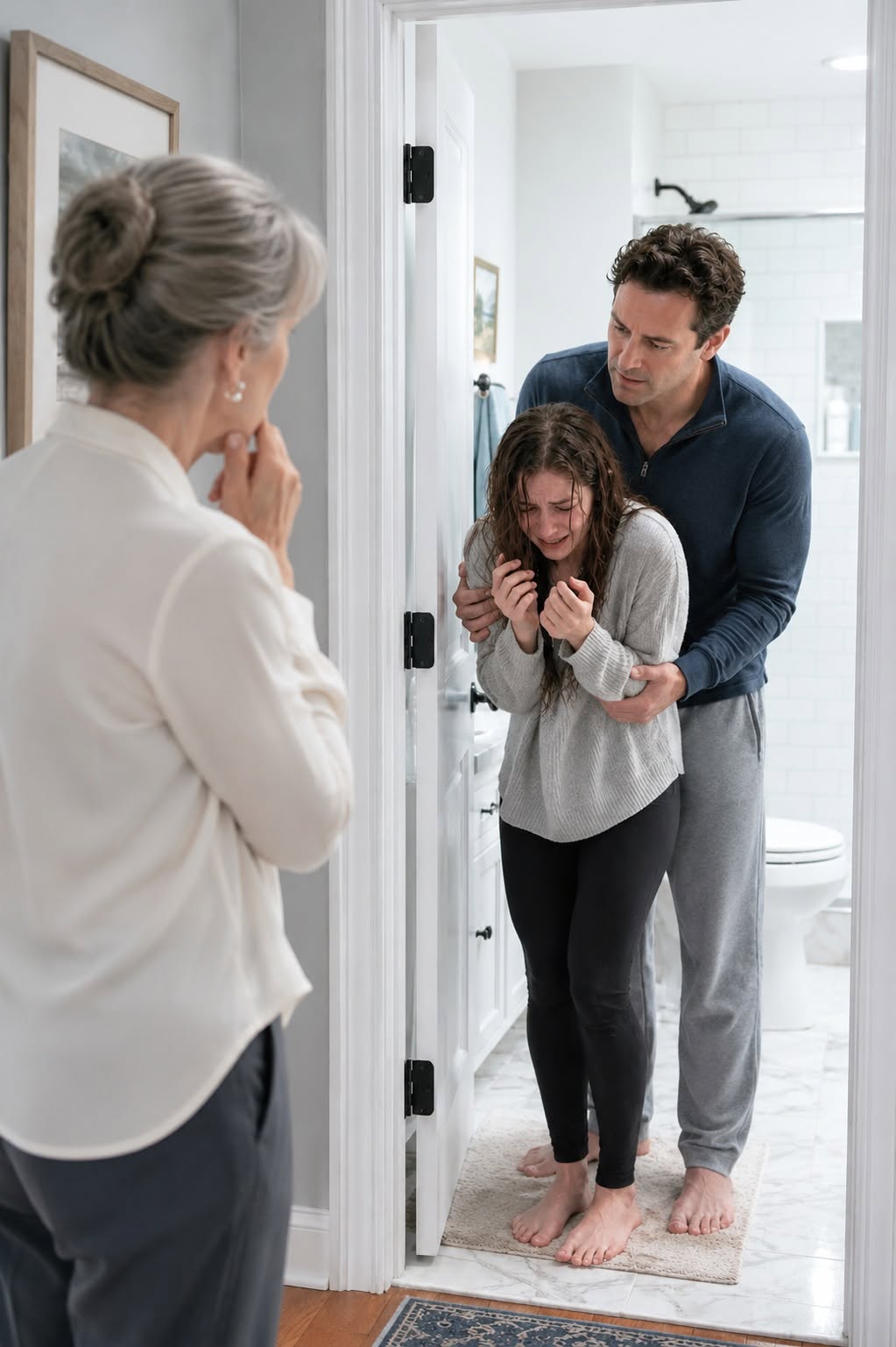 “Every night at exactly 3:00 a.m., my son turned on the shower… but I never imagined the sound of running water was hiding a secret so cruel that it would make me abandon my own home before sunrise.”