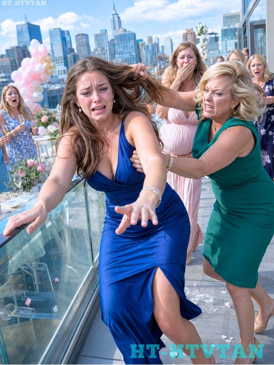 My mother grabbed me by the hair at my sister’s luxury baby shower, called me sick and jealous, then shoved me over a second-floor balcony while relatives watched in horror. When I woke beneath hospital lights, a police officer was waiting, my sister was begging me to protect Mom, and someone had already recovered the restaurant camera footage that could destroy their story...