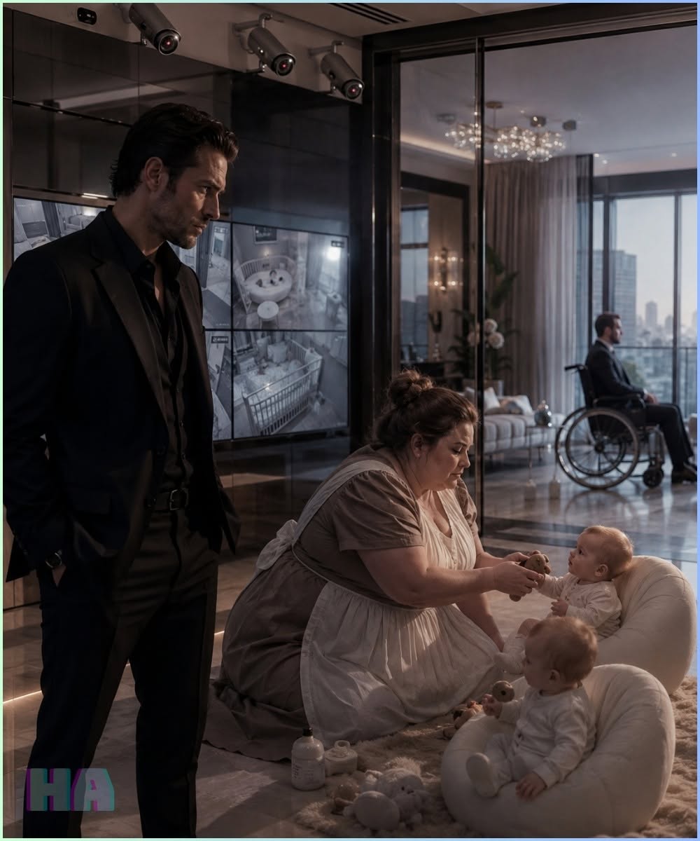 The Ruthless Billionaire Mafia Boss Installed Cameras to Watch His Disabled Twin, but the Chubby Maid’s Secret Game Exposed the Man He Had Paid Millions to Keep Her From Walking