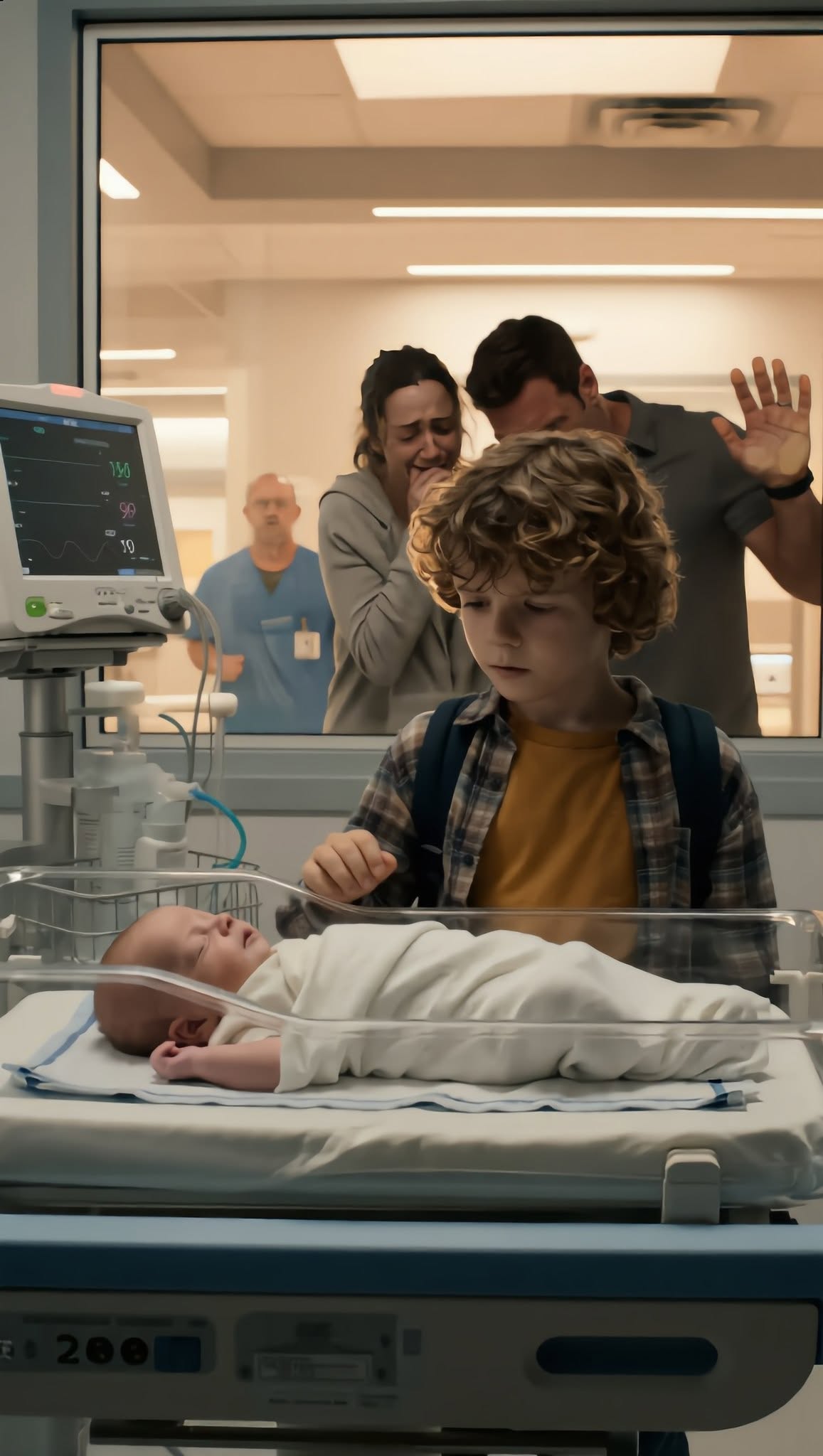 A 10-Year-Old Boy Touched a Billionaire's Baby Who Had Been Declared Dead... What Happened Next Left the Entire Hospital Frozen in Fear... 😨