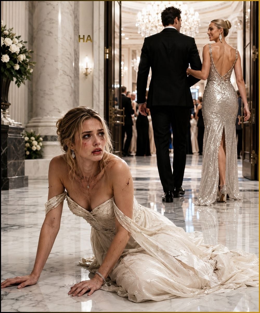 He Left Her Bleeding on the Marble Floor, Then Walked Into the Gala With the Woman Who Had Stolen Her Seat