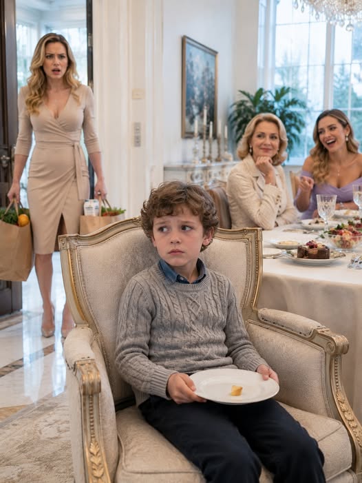 At our country house, my mother-in-law and sister-in-law were devouring fried chicken while my seven-year-old son sat alone in the corner eating a cold potato. “Children who aren't really family need to learn their place,” they said. I didn't yell. I took out my phone, gave them two hours to leave, and then uncovered a recording that revealed their real plan.
