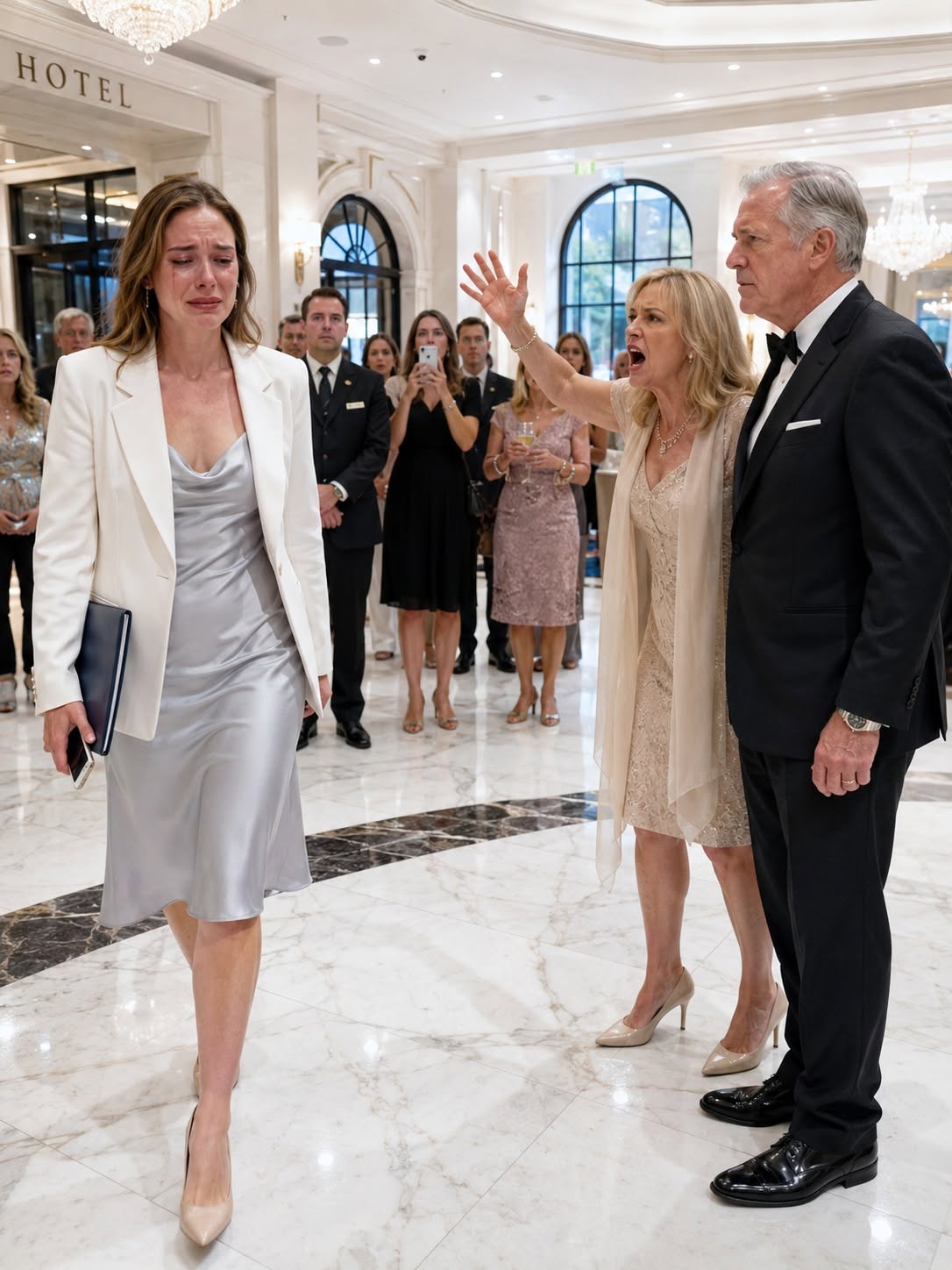 "My stepmother threw me out of my father's luxury hotel in front of hundreds of guests. She smiled as security grabbed my arm—never realizing I legally owned the hotel before I reached the parking lot."