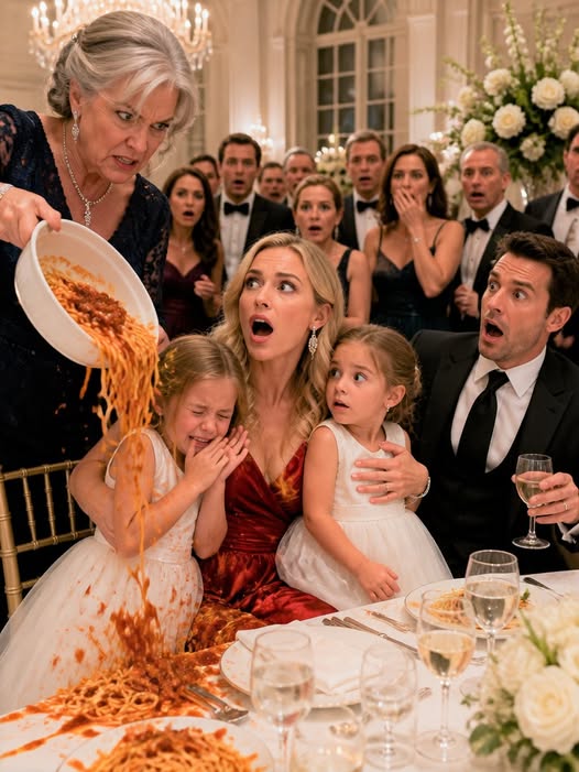 In front of nearly 100 relatives, my mother-in-law took the dinner plates away from my two daughters and announced, “The head table is only for women who give this family sons.” My husband told me to stop embarrassing him, so I quietly wiped the food from my little girl's face, took both of my daughters by the hand, and walked out without saying another word.