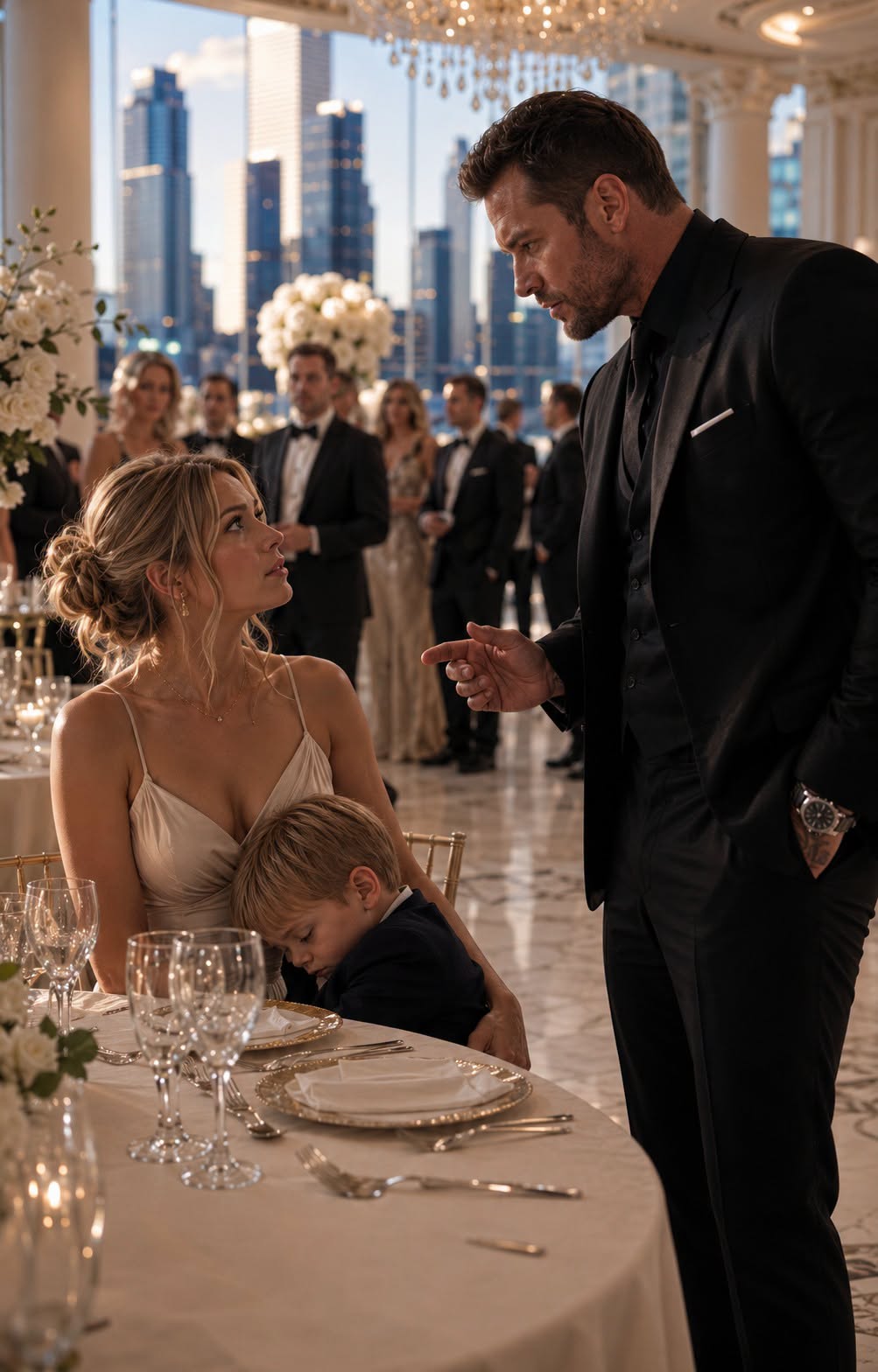 The Single Mom Sat Alone at Her Sister's Wedding — Until The Mafia Boss Asked Her to Pretend She Was His Wife