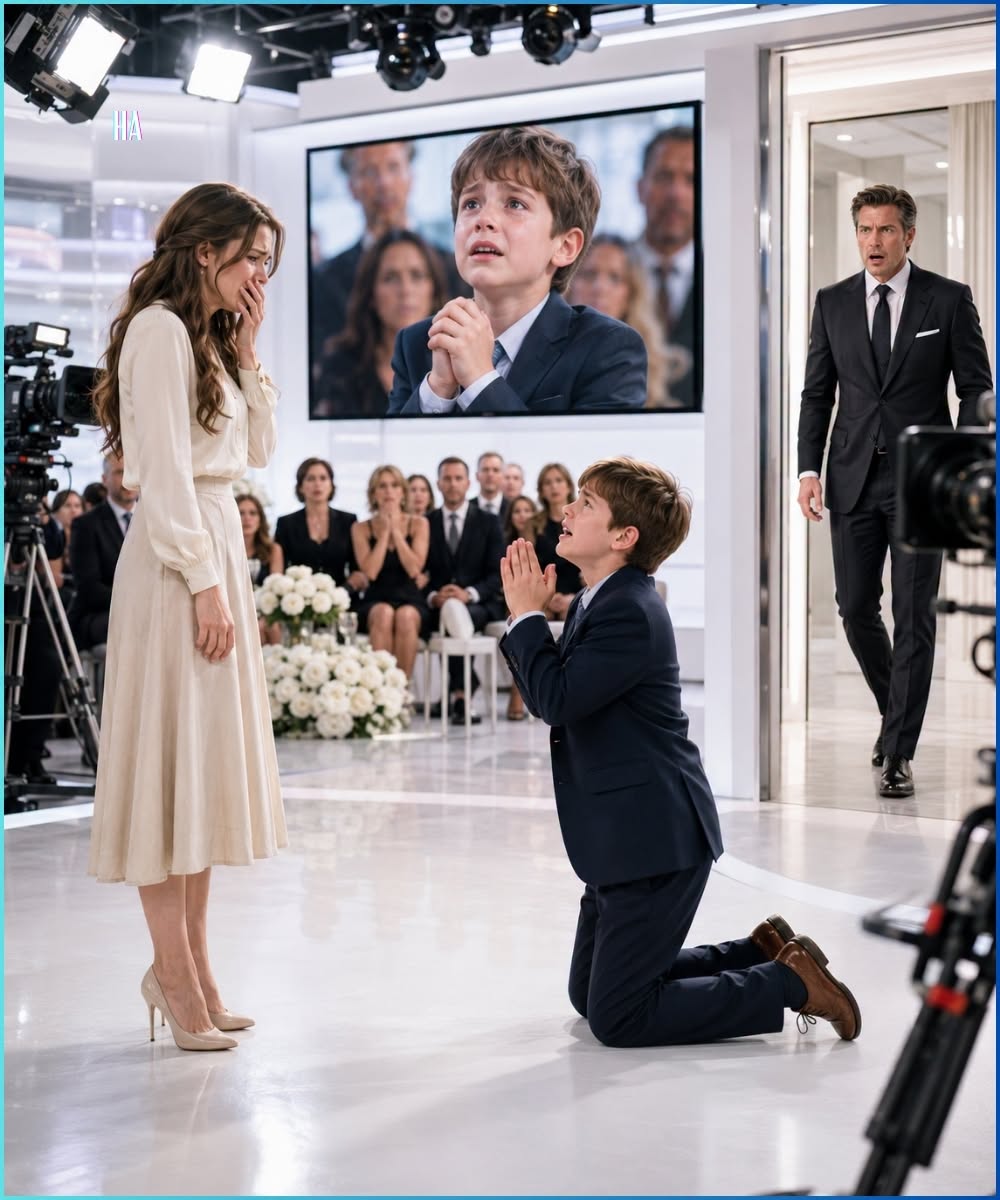 She Thought the Korean Billionaire Had Abandoned Her Until He Saw Their Son Drop to His Knees on Live TV