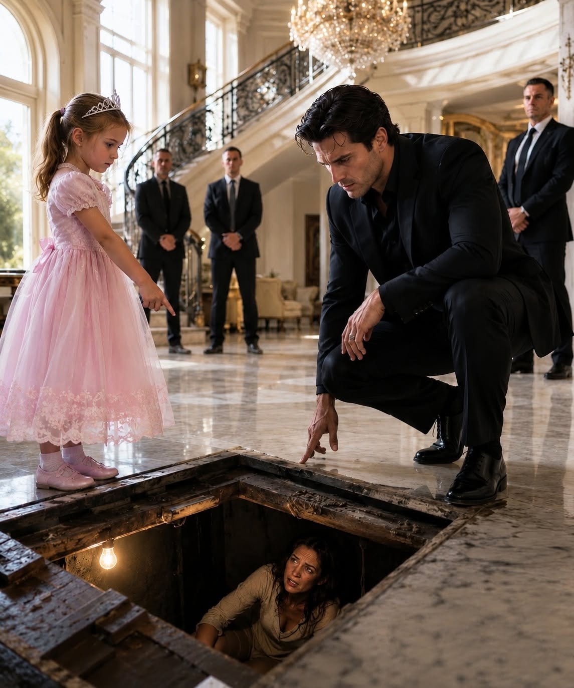 2The Maid’s Little Girl Said Her Mommy Had Been Missing for Three Days, and the Mafia Boss Found a Betrayal Buried Beneath His Own Home