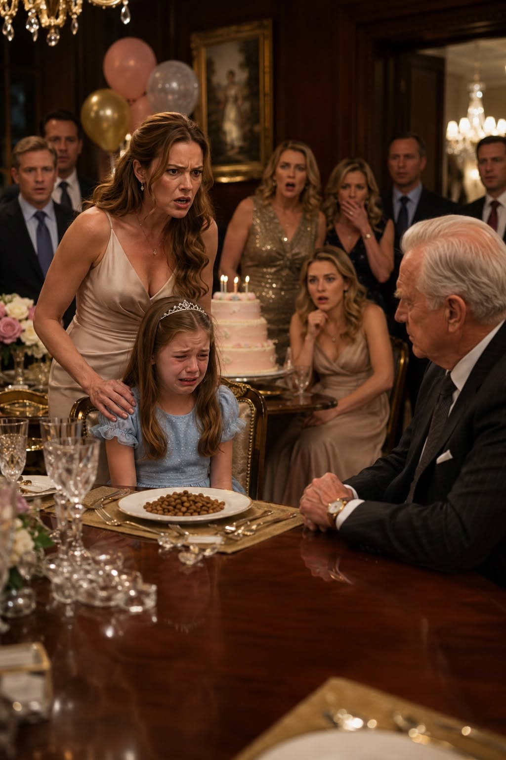 2My Millionaire Father Served My 9-Year-Old Daughter Dog Food At Her Birthday Dinner And Said “Eat It Or Starve”… But When I Took That Paper Plate To Court, The Jury Destroyed His Perfect Empire Overnight...