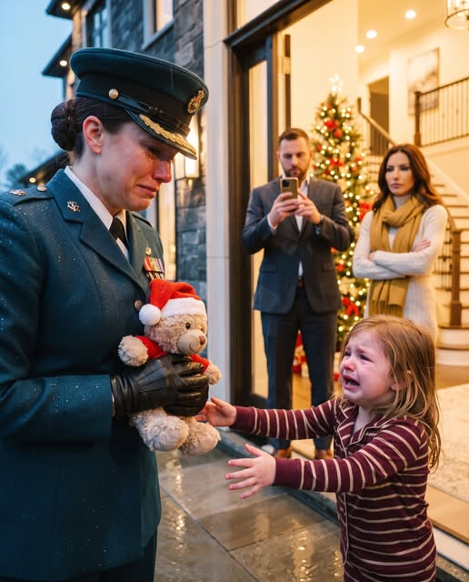 A four-year-old girl opened the door in tears and whispered, "Mom, don't come in... she'll h/ur/t me again." Inside, her father and her aunt already had a trap prepared to take away her mother's custody.