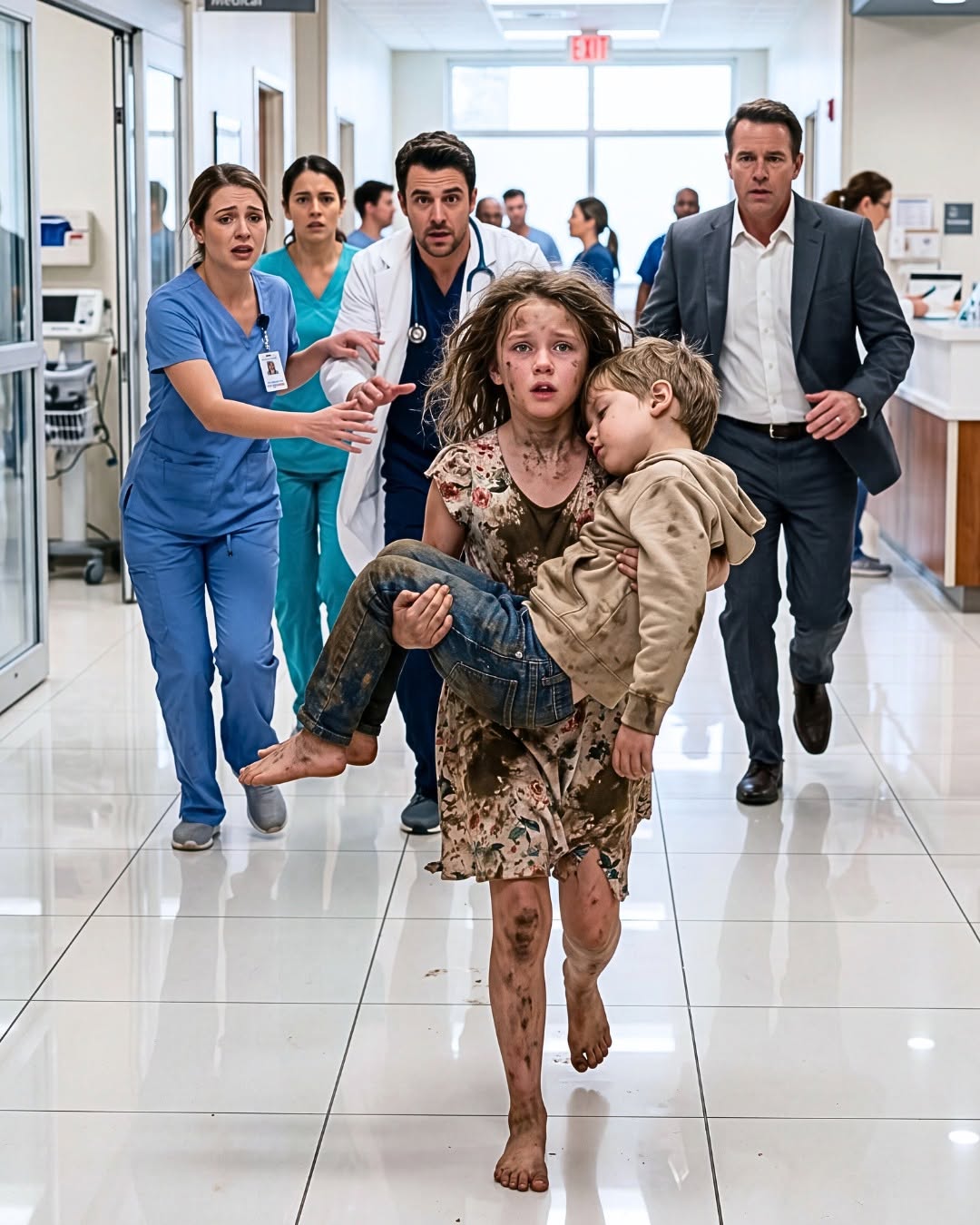 I was handcuffed immediately after saving a dying boy. But minutes later, a tablet computer exposed the real person who abandoned the child to die.