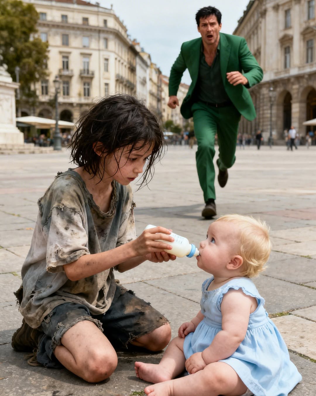 “The doctor said my daughter would never speak…” — billionaire Armando had heard that phrase hundreds of times. But one afternoon in the park, a poor, barefoot little girl approached, gave his daughter something strange… and minutes later, his world changed forever.