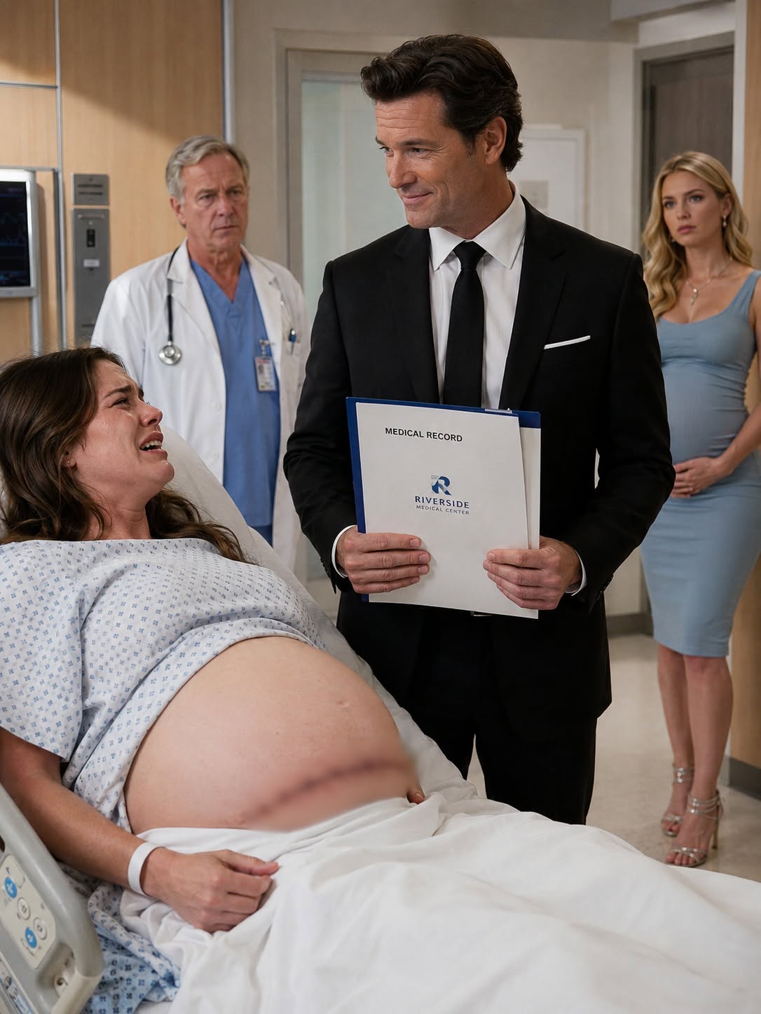 My husband ordered the doctors to remove my uterus while I was still sedated in the hospital, and his mistress showed up rubbing her pregnant belly. “That baby will be my heir,” he said. I didn't cry. I simply kept my medical records, called my lawyer, and had no idea that a hidden audio recording would reveal something even worse.