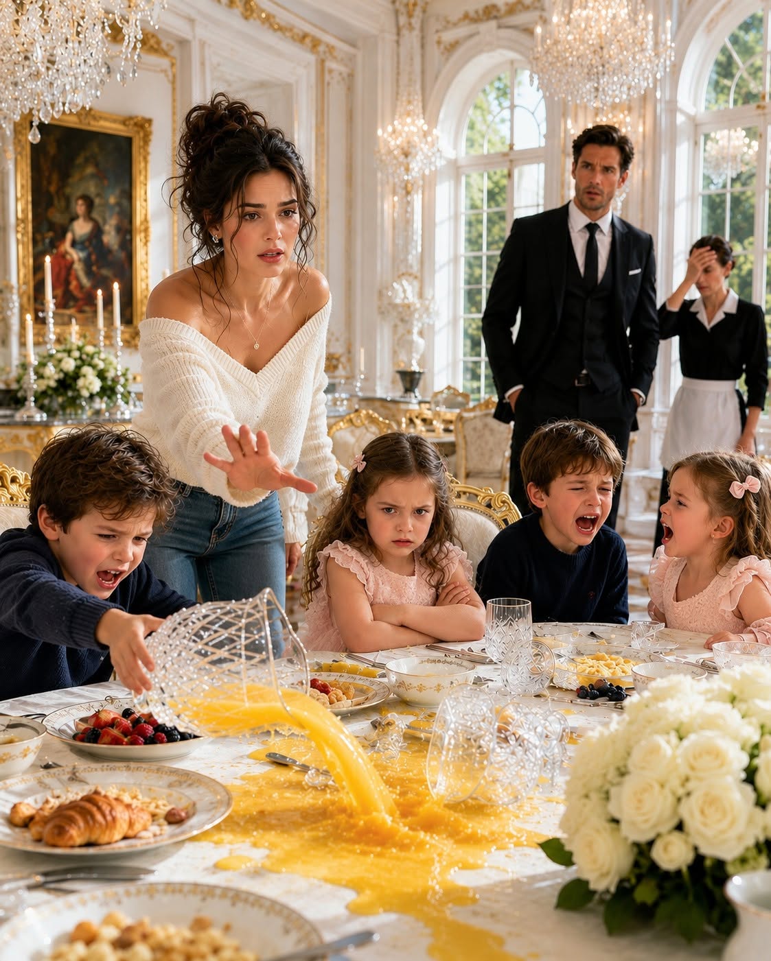 The last nanny ran out of a mafia boss's mansion screaming, barefoot, without her purse, and too terrified to look back. That should have been enough to make me turn around. Instead, I rang the doorbell, desperate for one final chance to save my daughter. Less than two hours later, I would accomplish what no nanny had managed in three years—and the most feared mafia boss in New York would look at me as though I had performed the impossible. Neither of us knew that one simple dinner was about to change both of our lives forever.