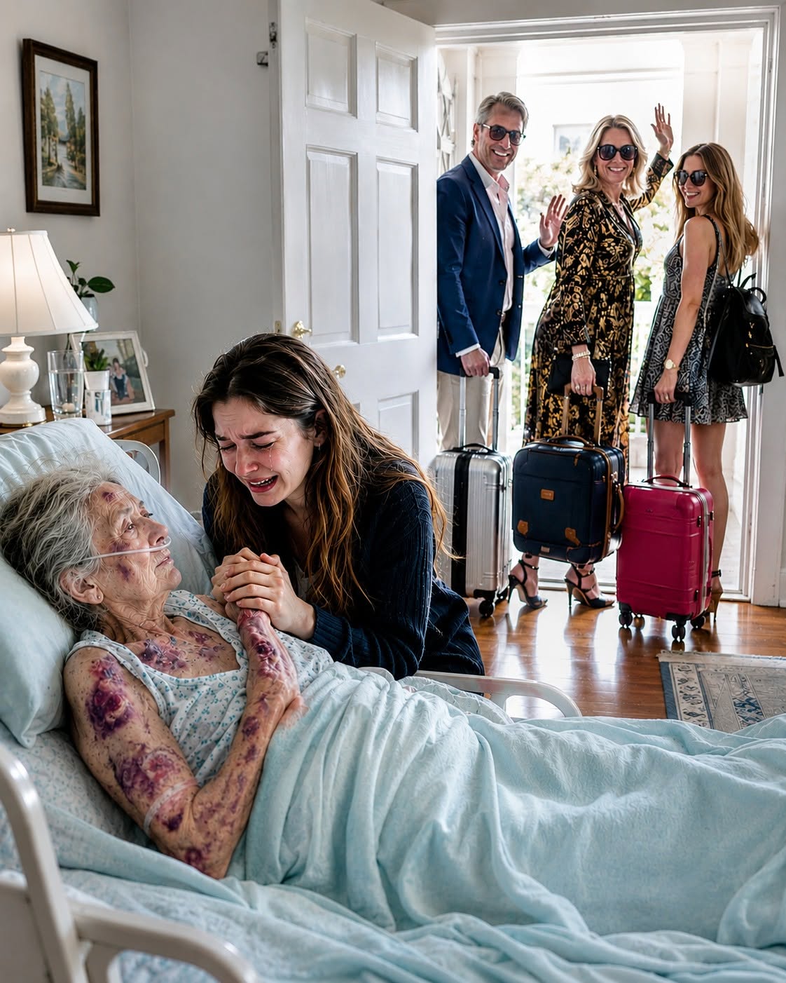 My family abandoned my dying grandmother, then laughed when her will left me nothing but an old music box. But hours after the funeral, I found a safe behind her portrait—and proof that every dollar they had inherited was stolen.