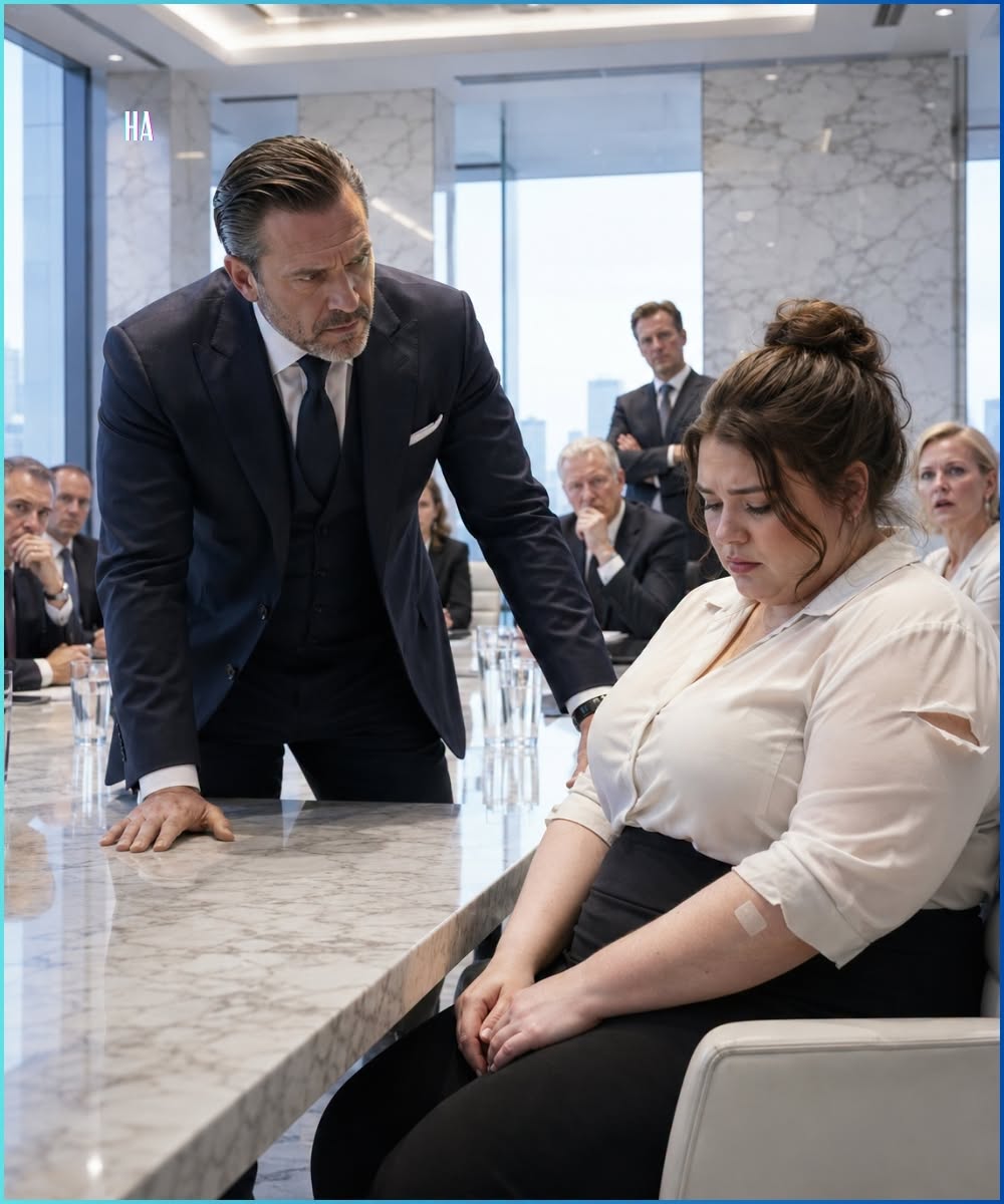 The Mafia Boss Asked Whether Someone Had Hurt His Plus-Size Secretary and Her Silence Made an Entire Boardroom Afraid to Breathe