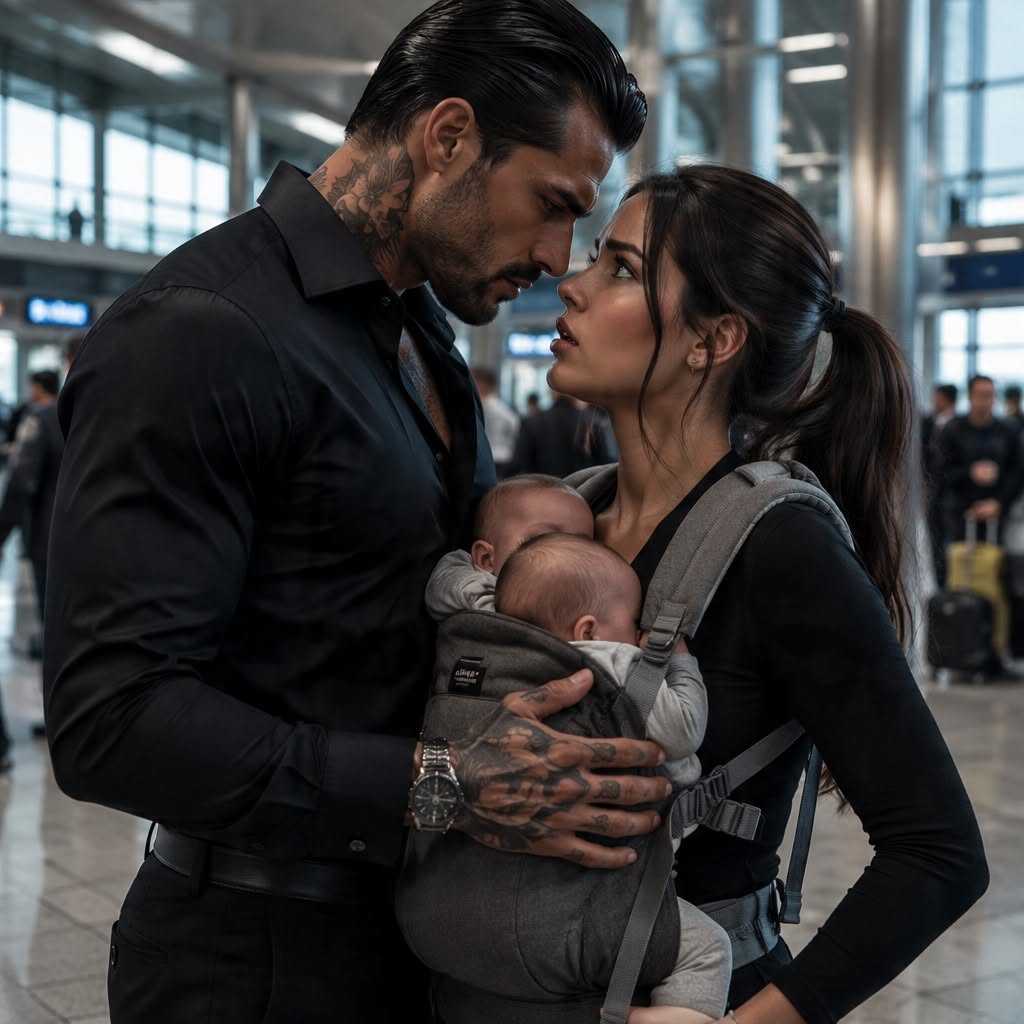I FLED MY MAFIA EX HUSBAND WITH OUR SECRET TWINS - THEN HE FELL TO HIS KNEES IN THE AIRPORT AND SAID THE ONE THING I FEARED