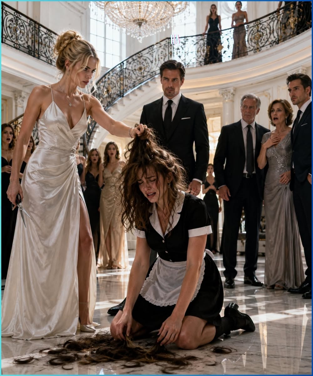 The Mafia Boss’s Fiancée Cut Off the Curvy Maid’s Hair, but She Never Expected the Entire Mansion to Turn Against Her