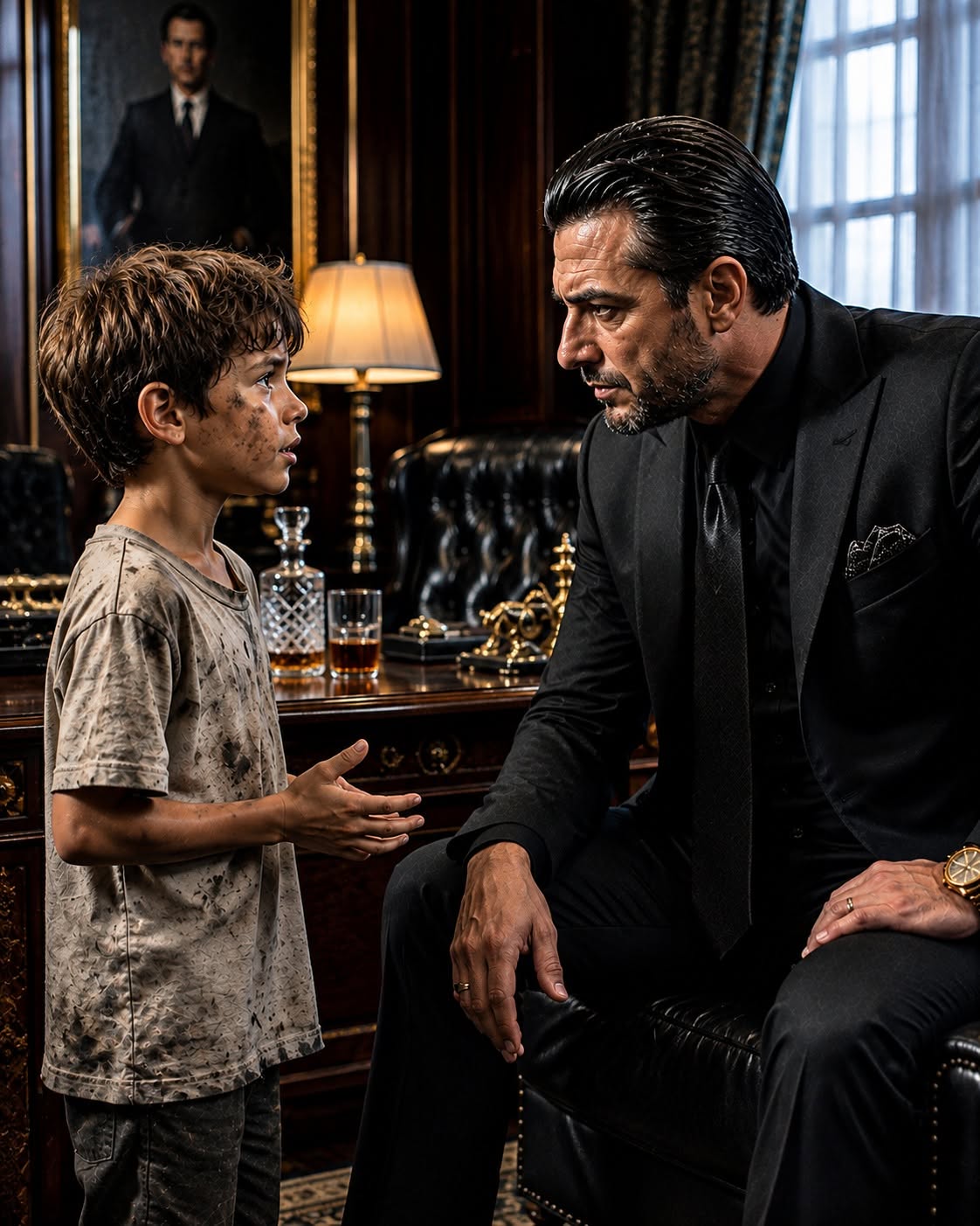 AN 8-YEAR-OLD BOY ASKED THE MAFIA BOSS A QUESTION NO ONE ELSE DARED TO AS