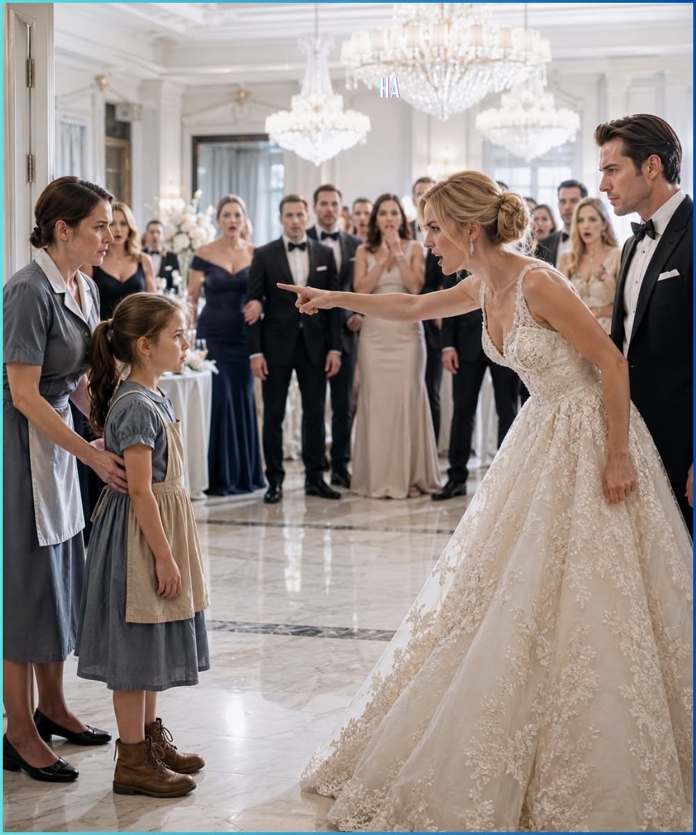 The Billionaire’s Fiancée Ordered the Cleaner’s Little Girl Out, but Her Five Brave Words Ended the Wedding Before Dinner
