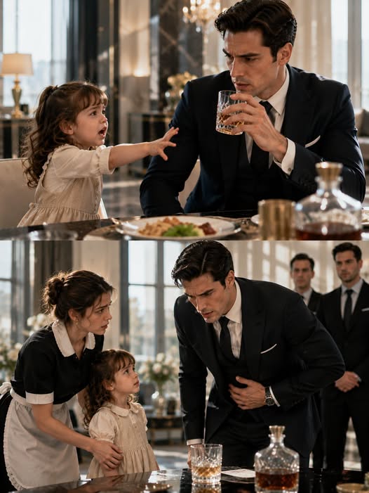 “Don't Drink That, Sir!” the Maid's Toddler Cried—Seconds Later, the Billionaire Discovered He Had Been Poisoned