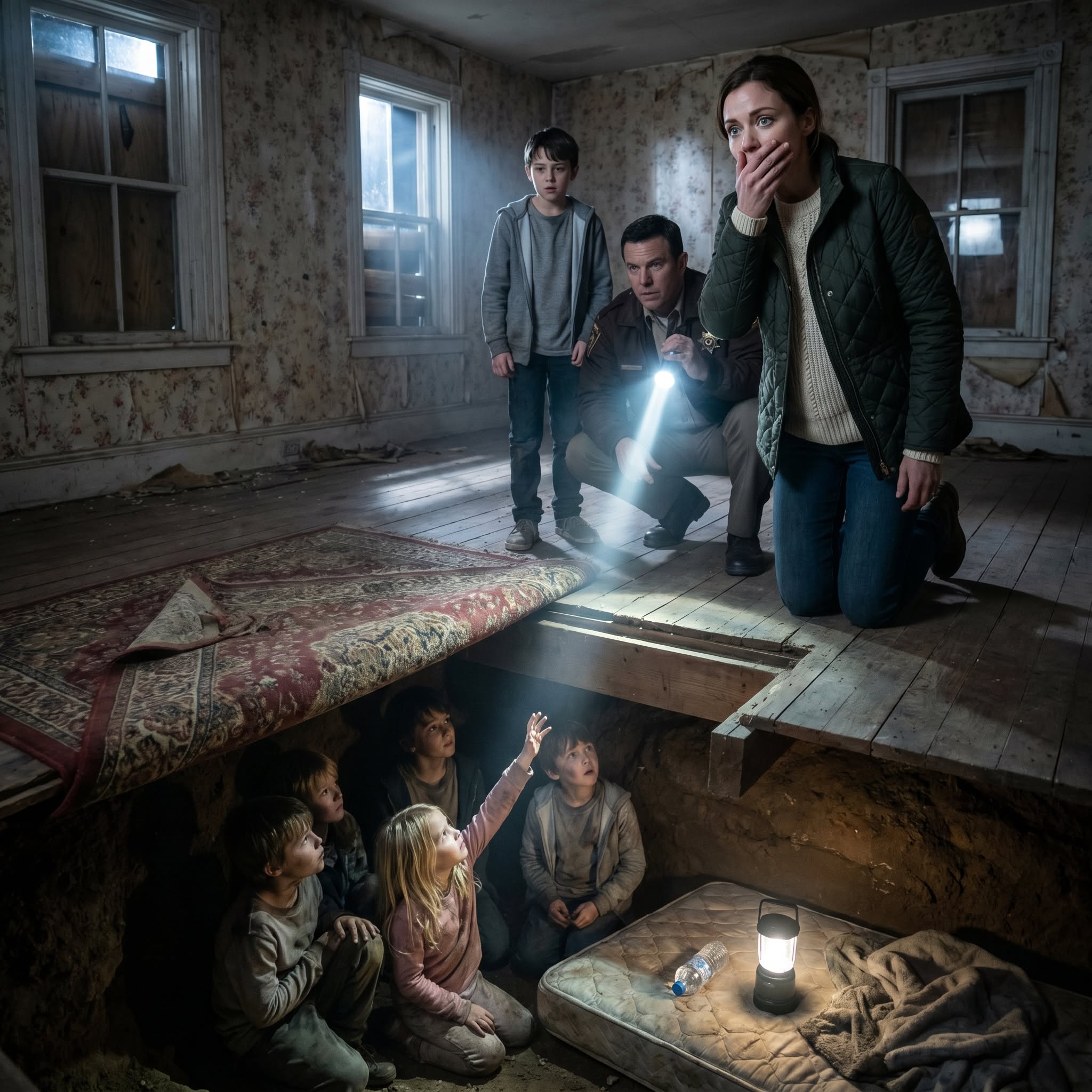 From The Abandoned House Everyone Feared At Night, The Cries Of Children Could Be Heard. But One Day, When The Villagers Finally Went Inside, What They Found Left Them Astonished…