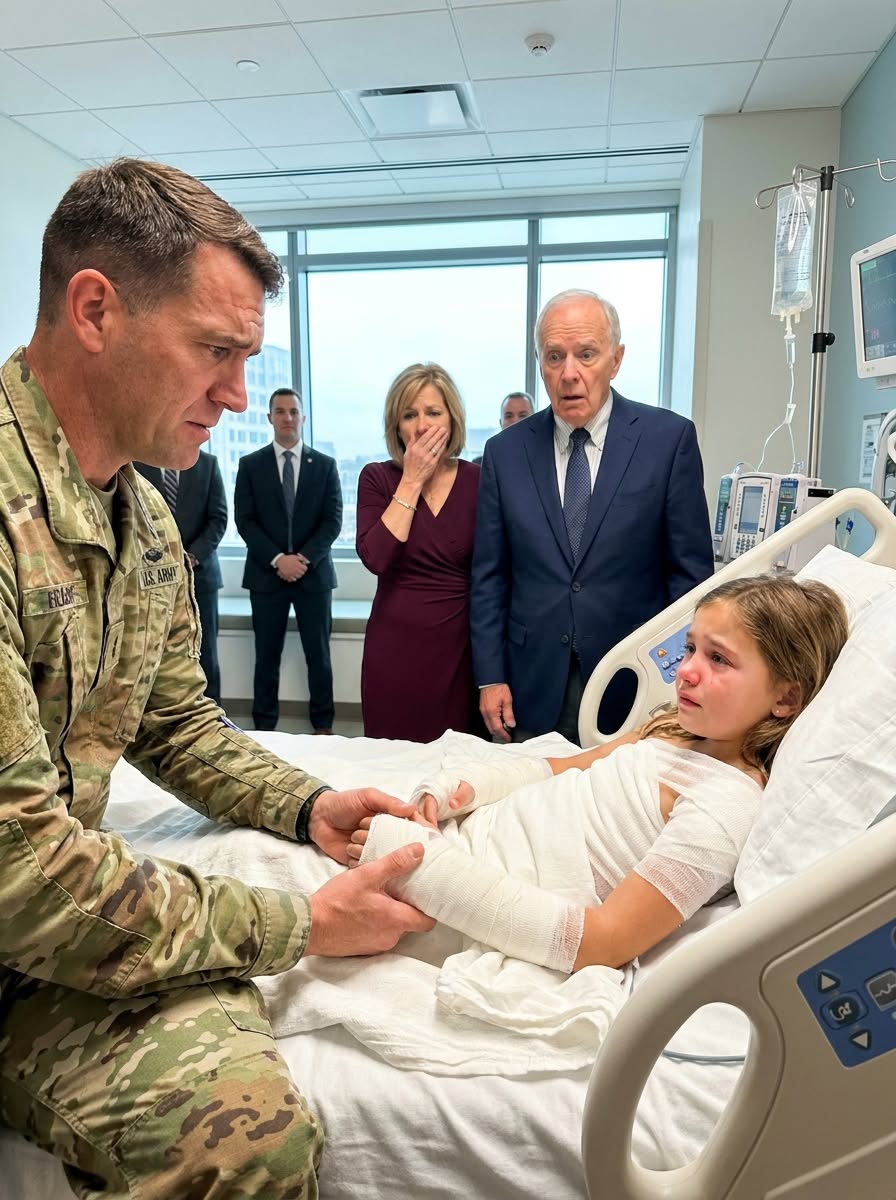 A 9-year-old girl called from the hospital and whispered, “Mom closed the curtain while they were b:eat:ing me.” Her father returned home without saying a word, but her powerful family had no idea that one piece of evidence had survived that night.