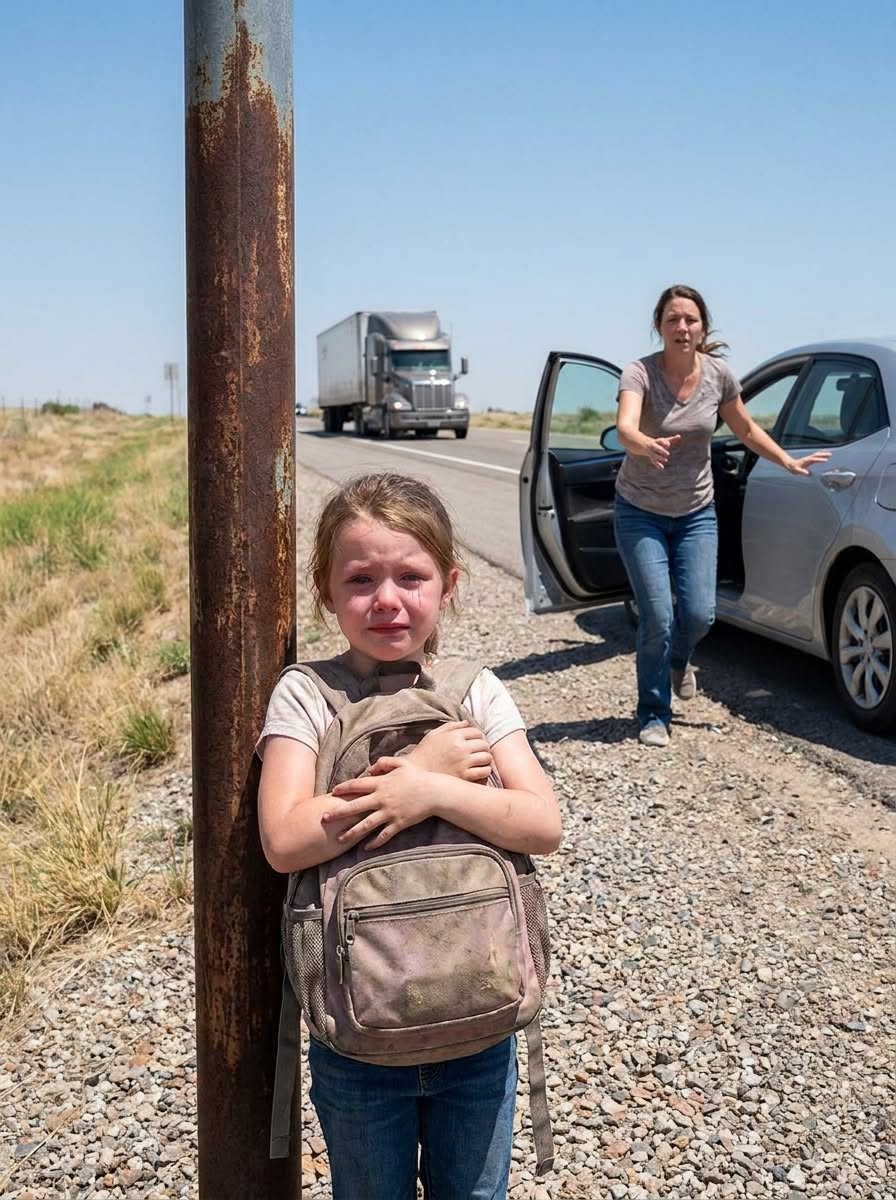 An 8-Year-Old Girl Got Carsick During a Family Trip, and Her Grandparents Left Her on the Side of the Road: “You’re Ruining Everything,” They Told Her Before Driving Away