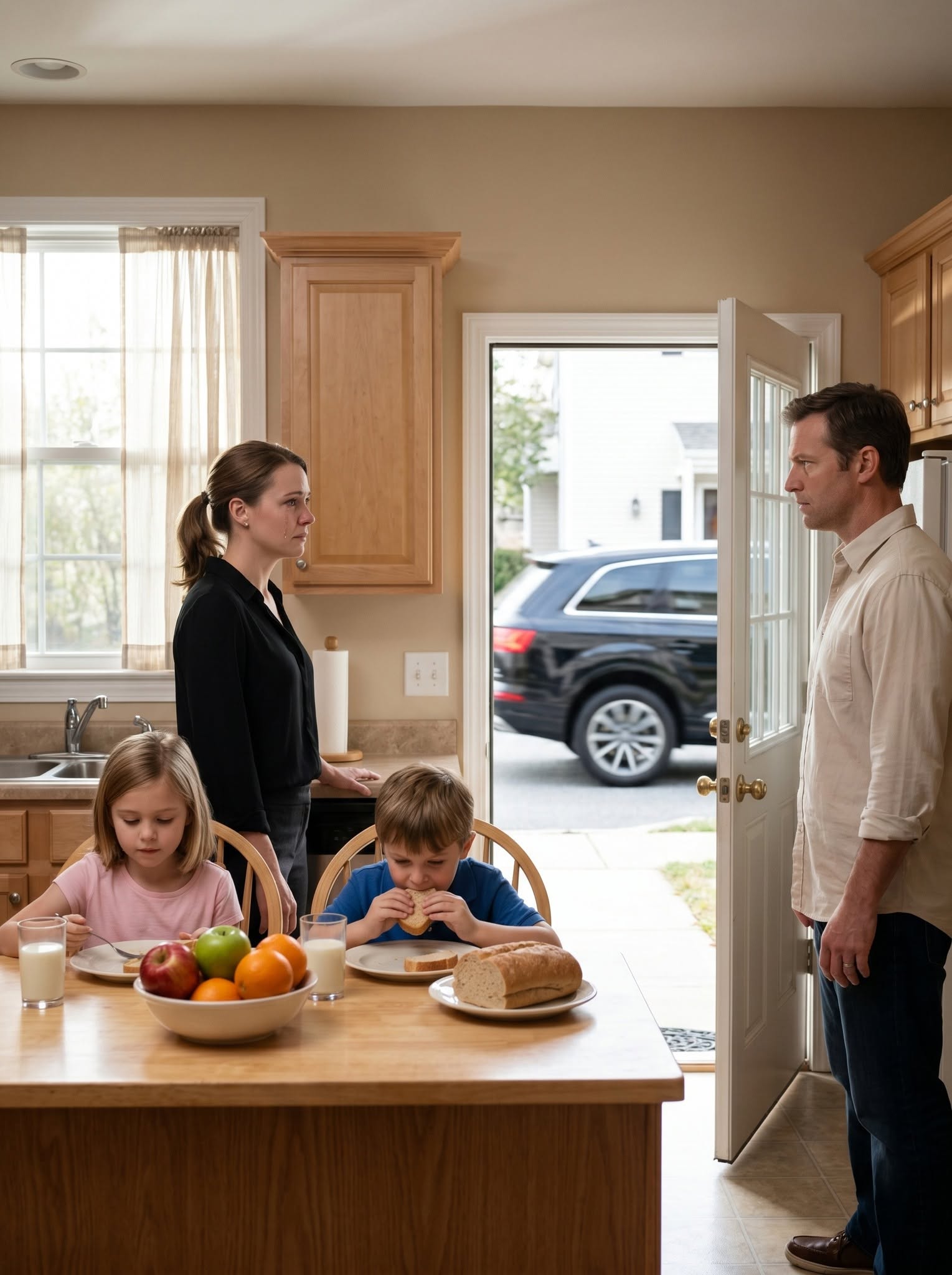 My husband gave my luxury SUV to his sister without even asking me, and when I confronted him, he gave me a cold smile and m0cked me: “What does a housewife need a car for?”
