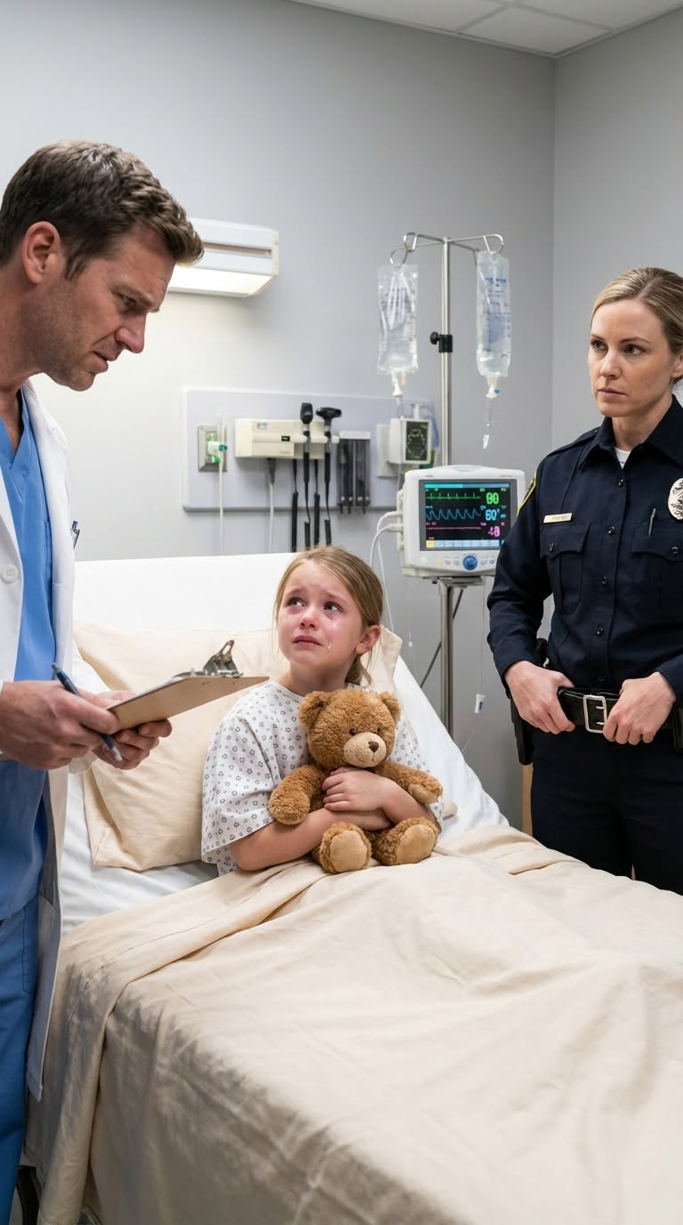 A seven-year-old girl dialed 911 on a stormy night and whispered, “Dad says it’s love. But it doesn’t feel right.” What responders discovered broke everyone’s hearts.