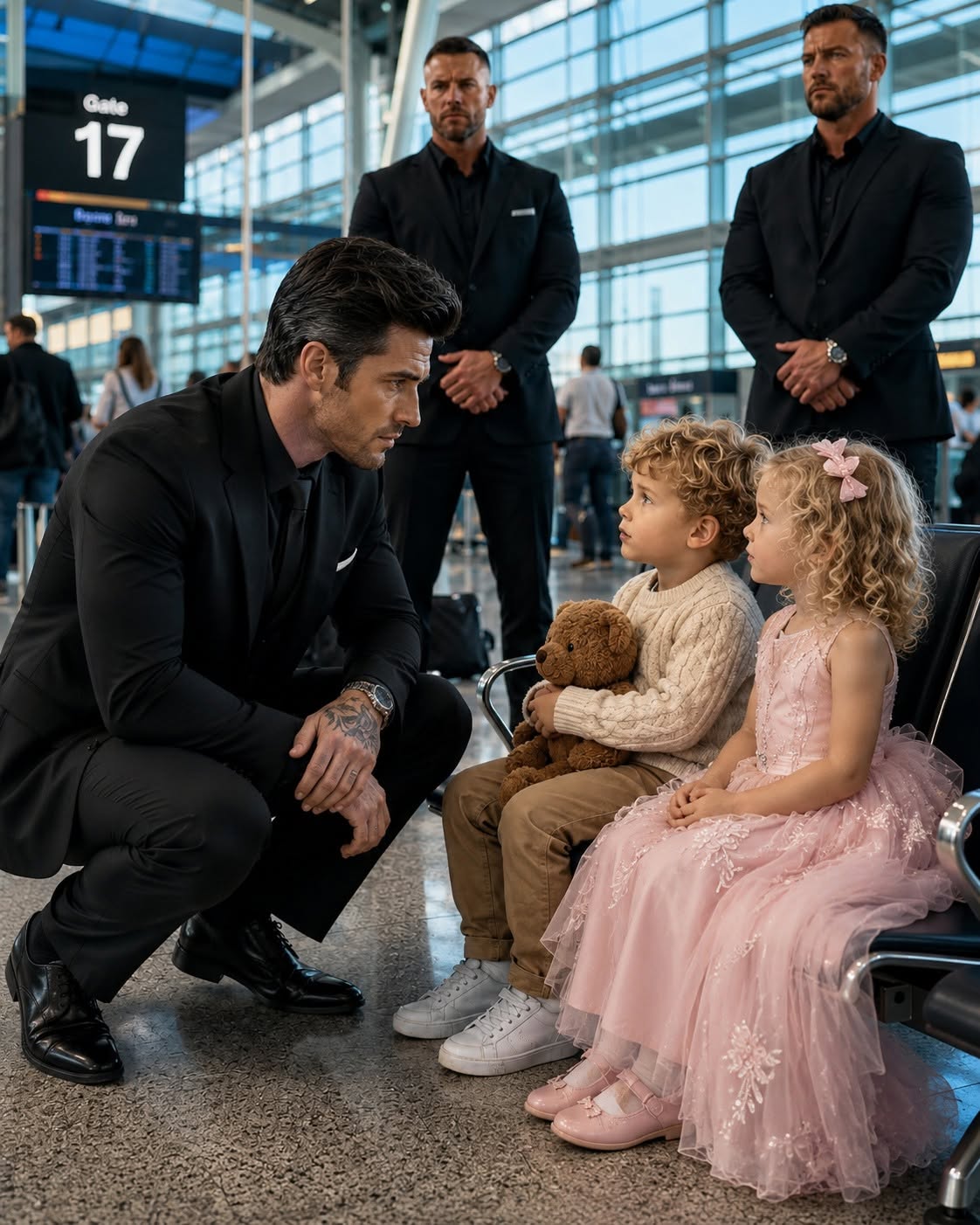 I watched a woman abandon two five-year-old twins at O’Hare Airport without a hug, without a goodbye, and without looking back even once.