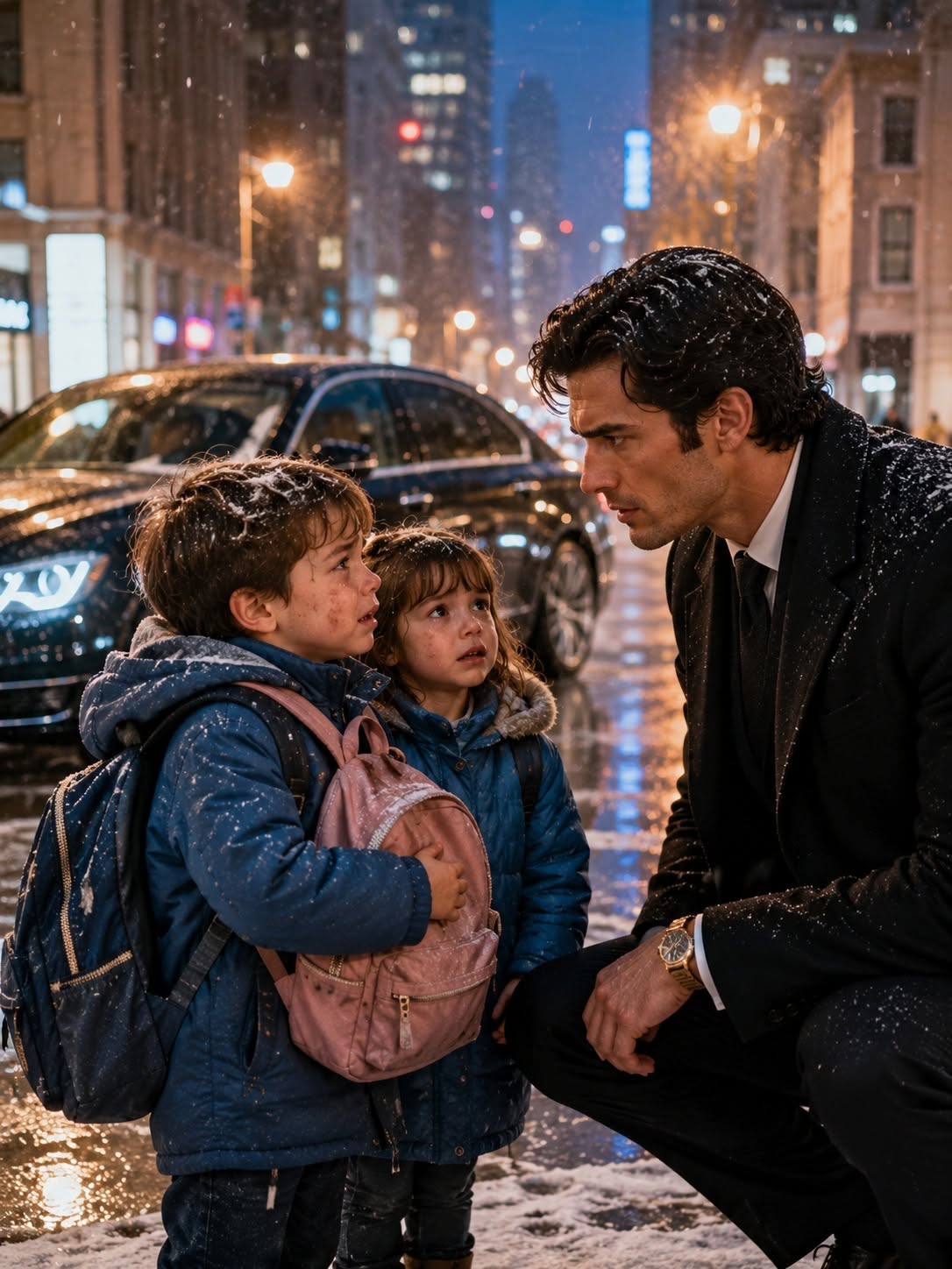 “Mama Needs Help, Sir,” the Little Girl Cried — The Mafia Boss Froze When He Recognized Her Mother