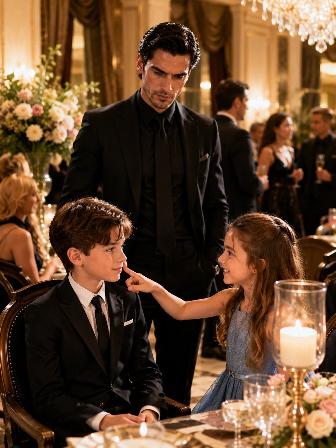 The CEO Forgot His Deaf Son in a Room Full of Millionaires—Until a Maid’s Daughter Made Him Smile Again