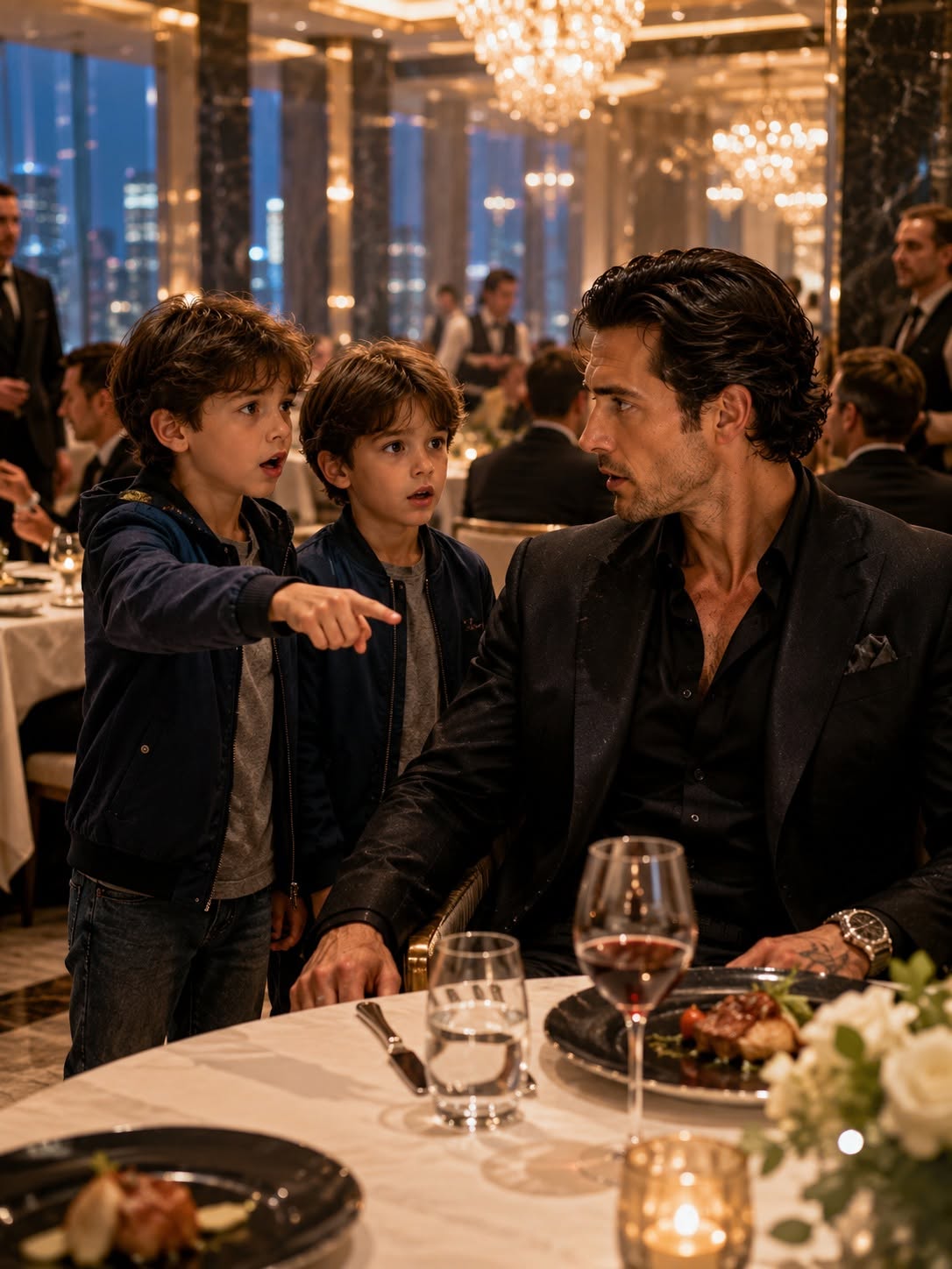 The Cruel Mafia Boss Never Knew He Had Sons—Until They Walked Up To His Table At An Elite Restaurant