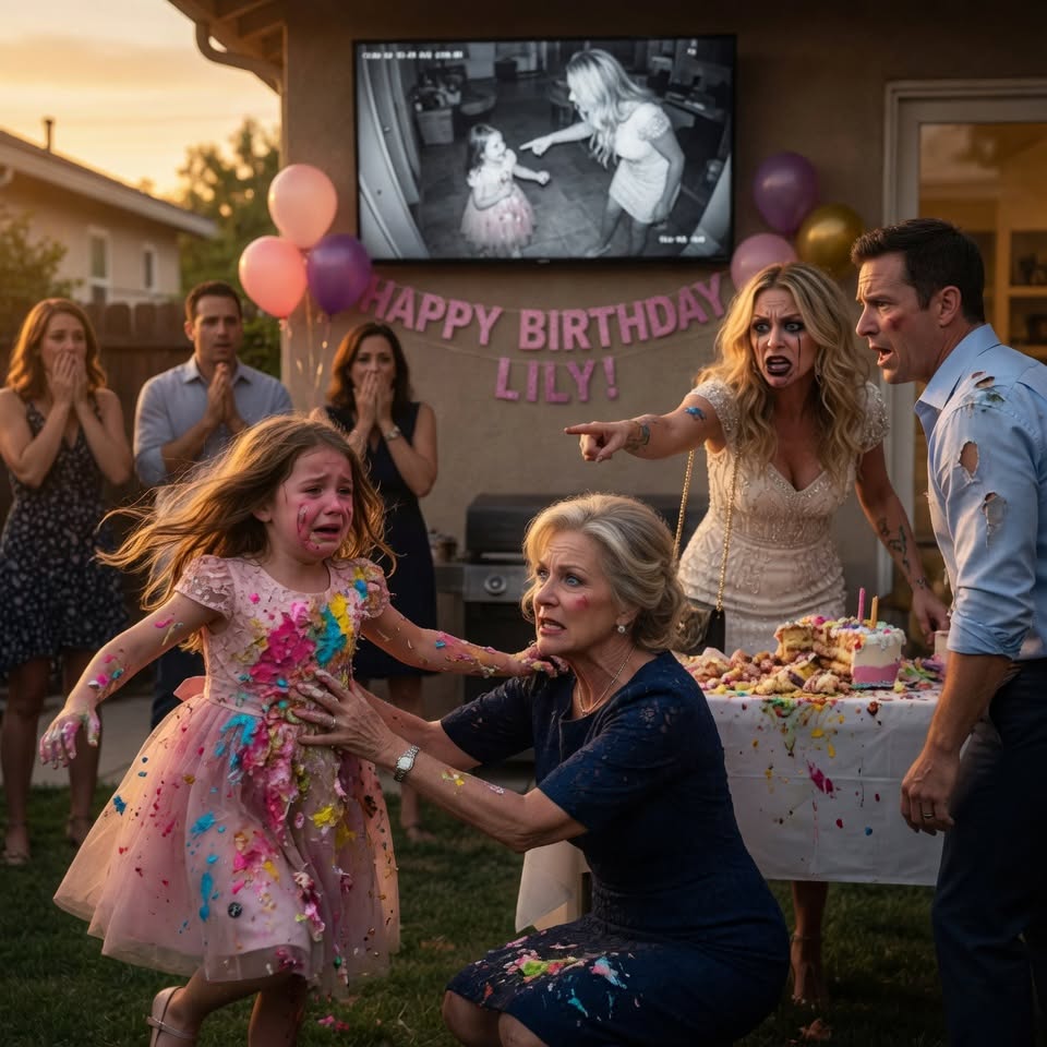 "Happy Birthday!" My Daughter-in-Law Mocked as She Smashed Cake Across My Granddaughter's Face, but Moments Later My Son Revealed Something That Changed Everything