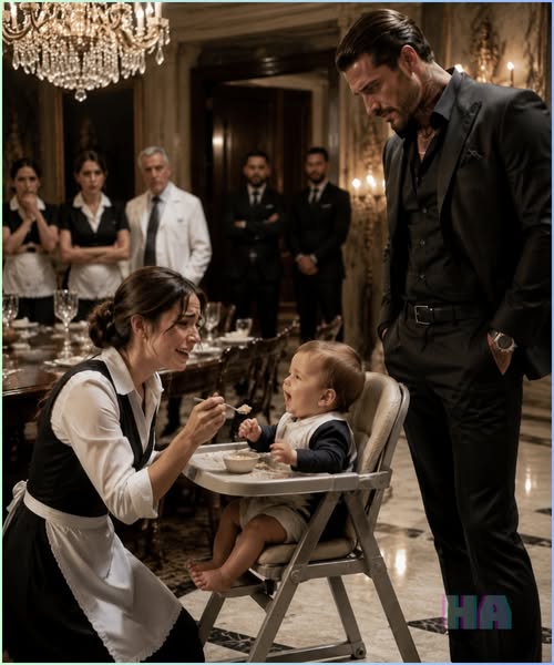 The Billionaire Mafia Boss’s Baby Was Starving Until a Grieving Maid Broke One Rule and Exposed the Killer Inside His Home