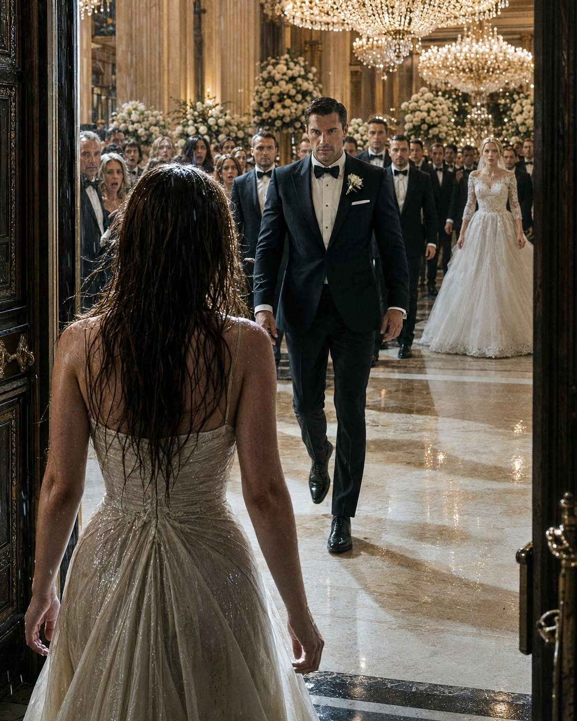 She Crashed a Mafia Wedding—Then the Mafia Boss Whispered, You're Mine Now