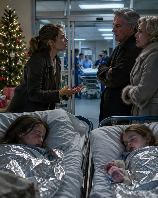 On Christmas Day, I left my eight-year-old daughter at my parents’ front door, holding her three-year-old sister’s mitten-covered hand, so I could return to my husband’s emergency surgery. Before the night was over, a different hospital called to tell me both girls had been discovered outside in the bitter, freezing darkness.