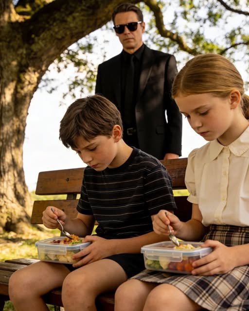 He followed his 12-year-old son after school, expecting to catch him in a lie… But what he discovered on a park bench left him completely stunned…