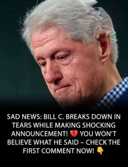 Bill C1, with tears in his eyes, makes a heartbreaking announcement!
