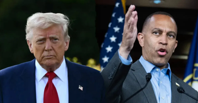 ARREST HIM! House Minority Leader Hakeem Jeffries Should Be In JAIL For Sick Stunt Against President Trump