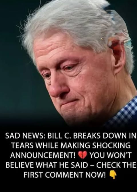 Bill C, with tears in his eyes, makes a heartbreaking