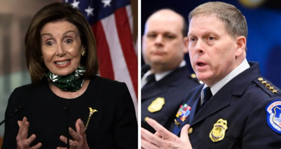 Fmr Capitol Police Chief Gives Pelosi a ‘Reminder’ About J6 After She Blamed Trump