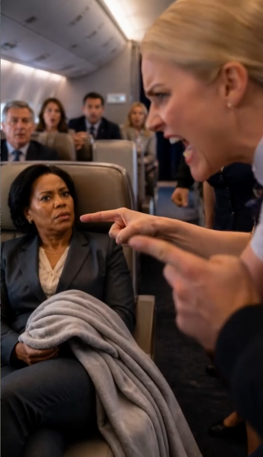 She Ripped the Blanket Off a Sleeping Passenger and Thought It Was Power. What Happened Next Turned an Entire Plane Into a Courtroom.